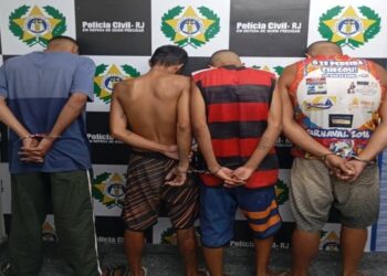 Seis homens são presos em operação contra o tráfico em Guarus
