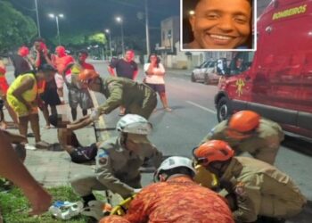 Policial Militar morre em acidente de moto e dois adolescentes ficam feridos em Campos