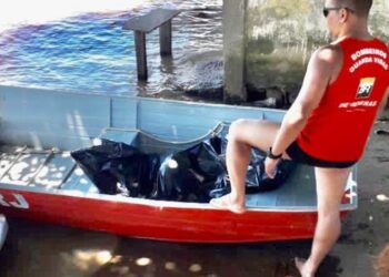 Corpo é encontrado próximo à Ponte da Integração