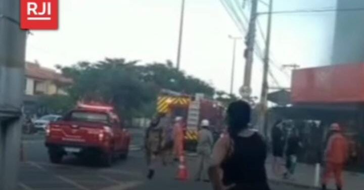 Princípio de incêndio é registrado em lanchonete em Campos