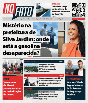 CAPA Jornal RJI NO FATO Tabloide Edição 29 Abril 2025