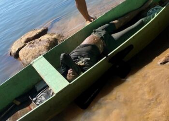 Corpo de homem é encontrado às margens do Rio Paraíba do Sul em área rural de São Fidélis