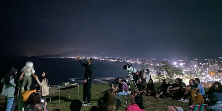 Noite de observação astronômica promete encantar famílias neste fim de semana