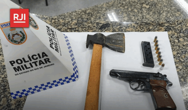 Arma falha e homem escapa de ser baleado na Serra de Macaé