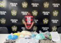 Tonel enterrado revela grande estoque de drogas do CV