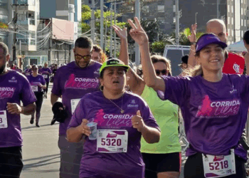Corrida Lilás transforma esporte em voz contra a violência feminina