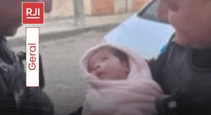 Segundos de pânico – um sopro de vida: bebê é salva por heróis de farda