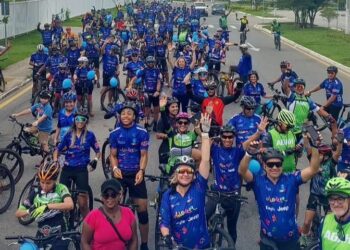 4º Pedal Azul promete reunir centenas de ciclistas em grande ação solidária neste domingo