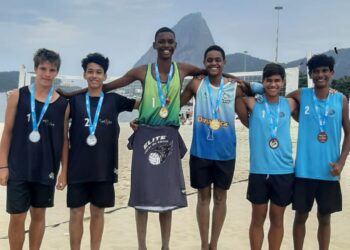 Cabofriense André Luiz conquista bicampeonato estadual Sub-15 de Vôlei de Praia