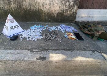 Polícia Militar detém criminoso por tráfico de drogas