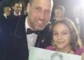 Menina de 13 anos de Iguaba Grande entrega desenho ao príncipe William durante evento no Rio