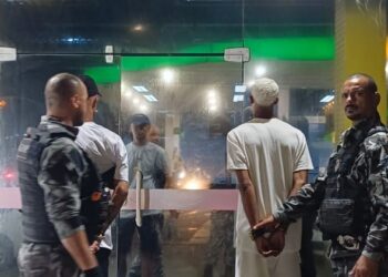 Operação de Réveillon resulta na detenção por uso de droga na orla