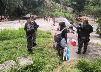 Ordem Pública de Macaé realiza fiscalização em áreas de cachoeiras no fim de semana