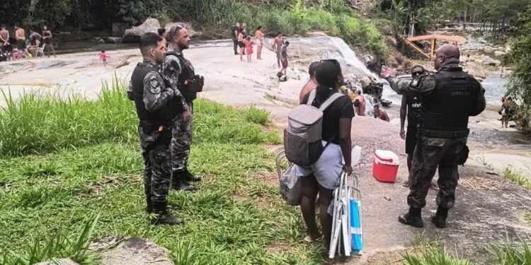 Ordem Pública de Macaé realiza fiscalização em áreas de cachoeiras no fim de semana