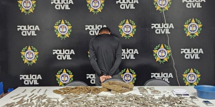 Casa de endolação de drogas é desarticulada pela Polícia Civil