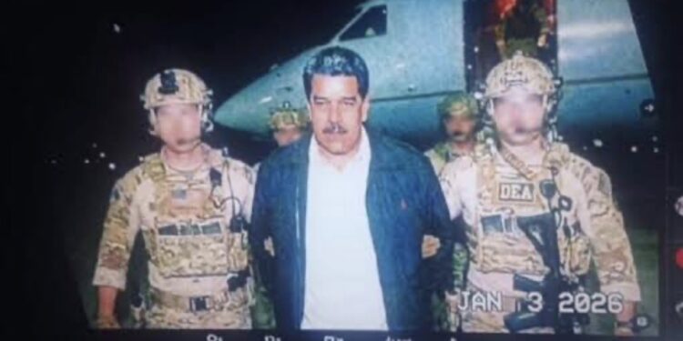 EUA anunciam captura de Nicolás Maduro após operação na Venezuela