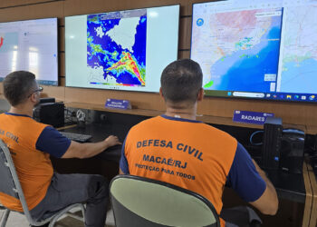 Defesa Civil alerta para previsão de chuva forte em Macaé