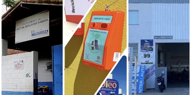 Óleo de cozinha, pneu velho, lâmpada quebrada: o que fazer?