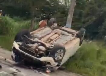 Adolescente de 17 anos morre após capotamento na RJ-106