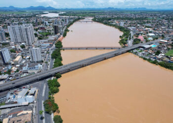 Nível do Paraíba do Sul sobe novamente e segue sob monitoramento