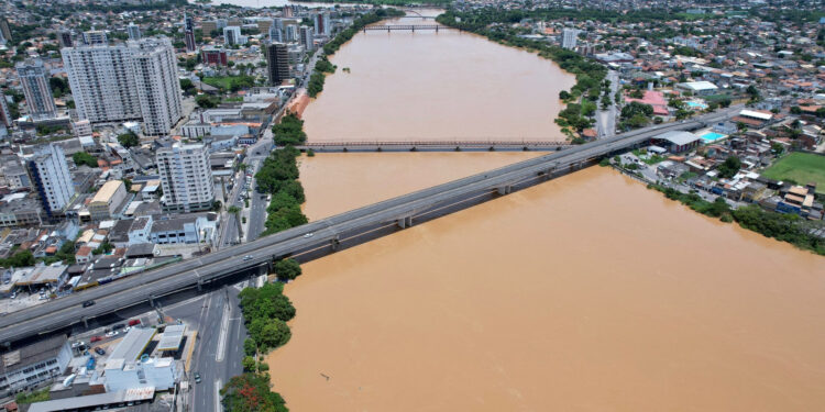 Nível do Paraíba do Sul sobe novamente e segue sob monitoramento