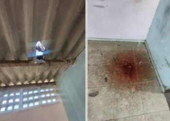 Execução é investigada após corpo ser achado em telhado