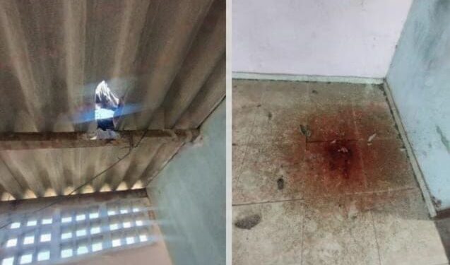 Execução é investigada após corpo ser achado em telhado