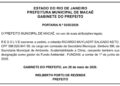 Ricardo Salgado deixa Secretaria de Ambiente de Macaé