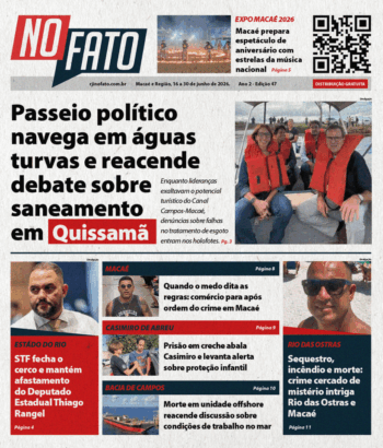Capa da Edição 47 de junho de 2026 do jornal NO FATO do portal RJ Interior (RJI).