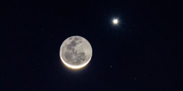 Fenômeno raro reúne Lua e três planetas em espetáculo visível no Brasil