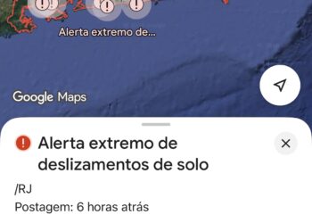 Google Maps exibe alerta extremo no RJ após invasão de sistema da Defesa Civil