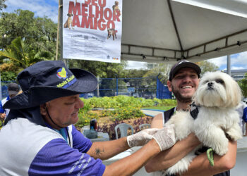 Vacinação antirrábica percorre bairros com atendimento gratuito para cães e gatos