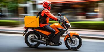 Número de motociclistas que trabalham por aplicativo quase dobra em três anos no Brasil