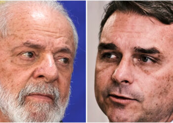 Flávio Bolsonaro e Lula vão disputar o segundo turno da eleição presidencial