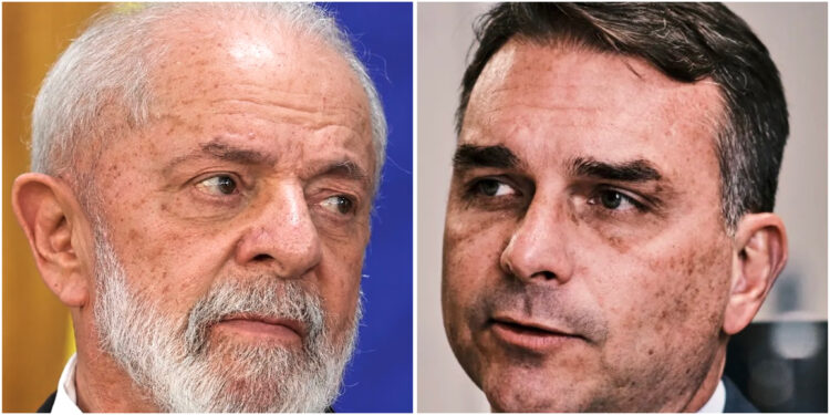 Flávio Bolsonaro e Lula vão disputar o segundo turno da eleição presidencial