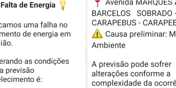 Carapebus volta a sofrer com falta de energia e moradores cobram respostas