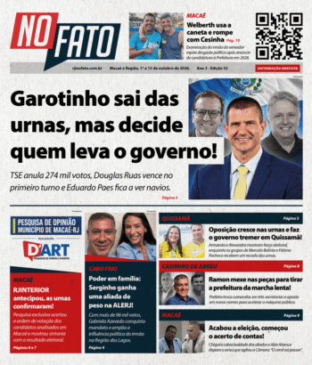 Capa da Edição 52 de outubro de 2026 do jornal NO FATO do portal RJ Interior (RJI).