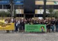 Profissionais da Educação fazem paralisação em Casimiro de Abreu